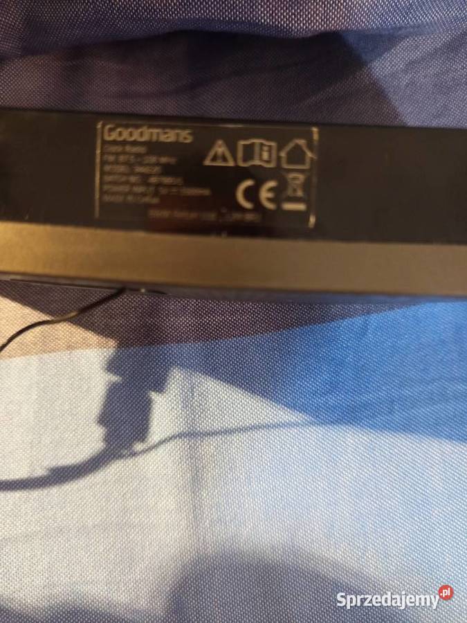 Radiobudzik GOODMANS zgrabny duży wyświetlacz Warszawa