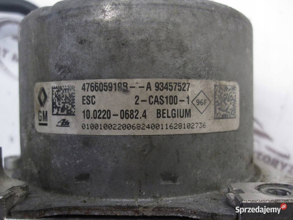 OPEL VIVARO B TRAaABSFIC III 15r pompa ABS sprzedam