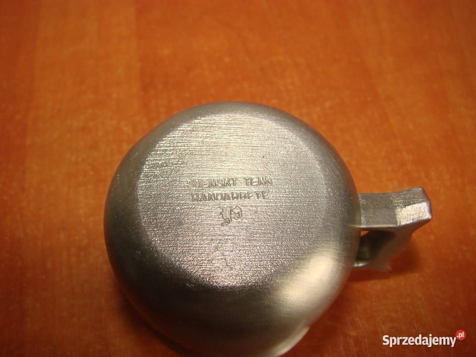 Svenskt Tenn cynowy kubeczek pomorskie