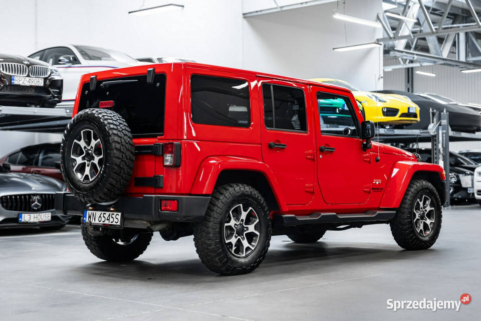 Jeep Wrangler Sahara Unlimited 286 Krajowy Wrangler małopolskie Węgrzce
