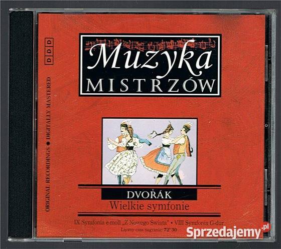 DVORAK Wielkie symfonie seria Muzyka Mistrzów 1 płyta Płyty i kasety Chorzów