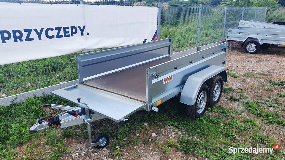 Przyczepka hamowana 1300dmc przyczepa 2 osie 2 Piła