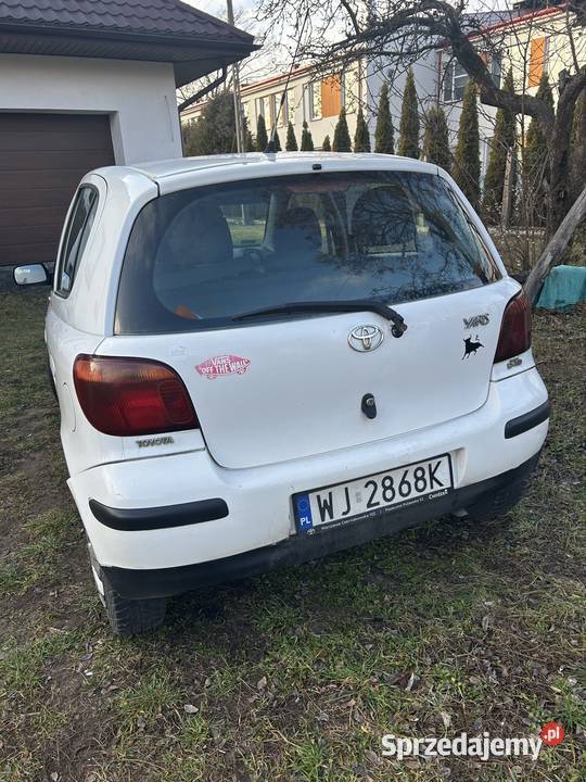 Toyota yaris 2004 Rok produkcji 2004