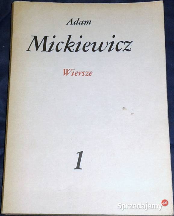 Wiersze Cz 1 Adam Mickiewicz Chełm