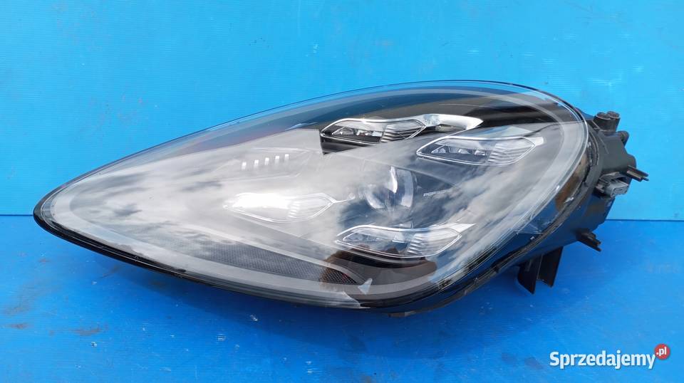LAMPA LEWY PRZÓD EU 9Y0941035J FULL LED PORSCHE Lampy przednie Nowy Tomyśl sprzedam