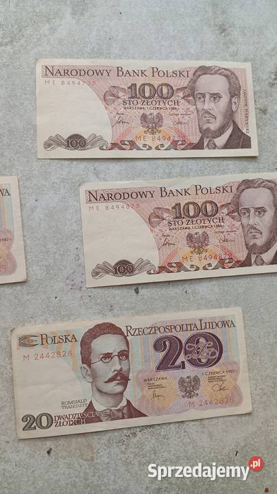 Banknoty PRL stan Siemianowice Śląskie sprzedam