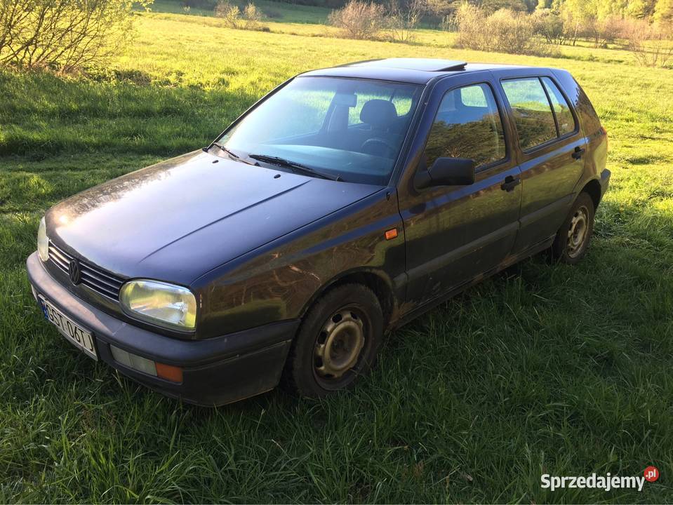 VW GOLF 3 1993 14B SZYBERDACH NOWY PT benzyna Golf