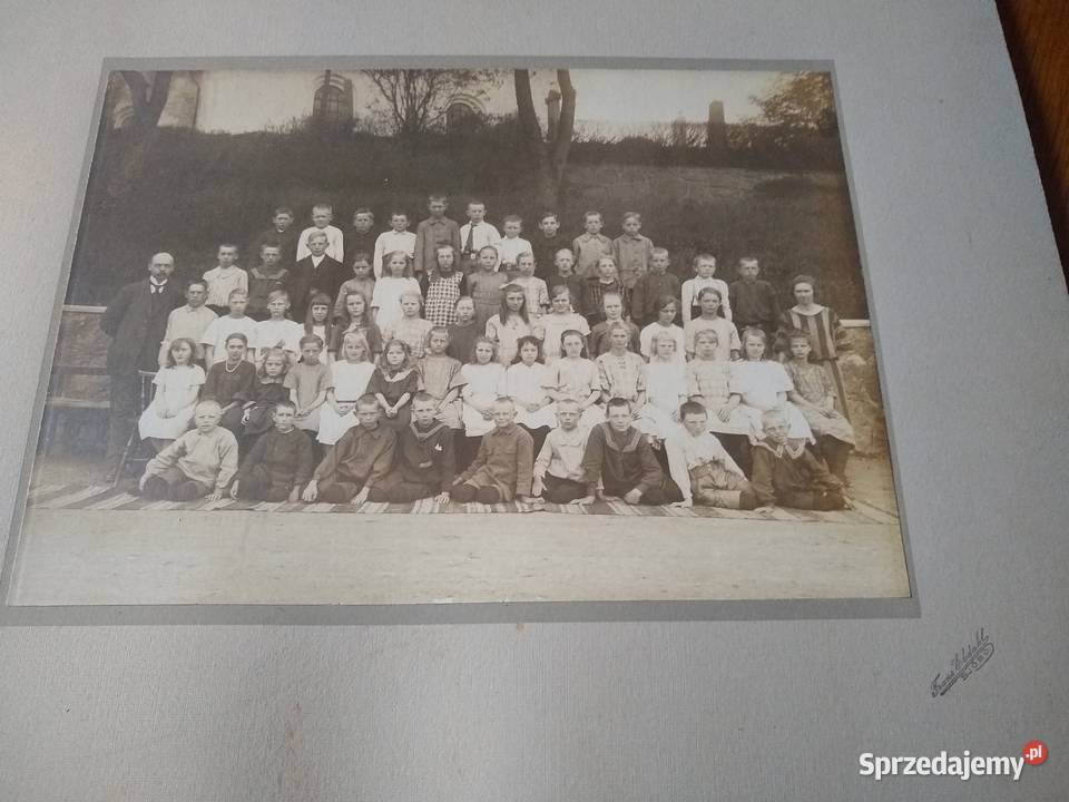 Stare fotografie w sepii Miłobądz