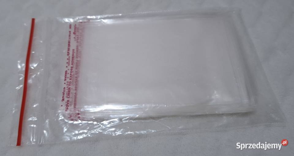 Przeźroczyste samoprzylepne torebki woreczki 90 Czeladź