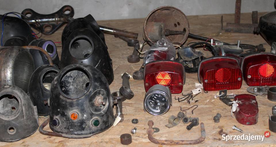 Instalacja elektryczna WSK 125 ORYGINAŁ Oświetlenie Lgota Wielka