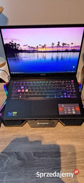 Laptop Gamingowy MSI Sword 16 HX 16 QHD 240 mazowieckie Warszawa