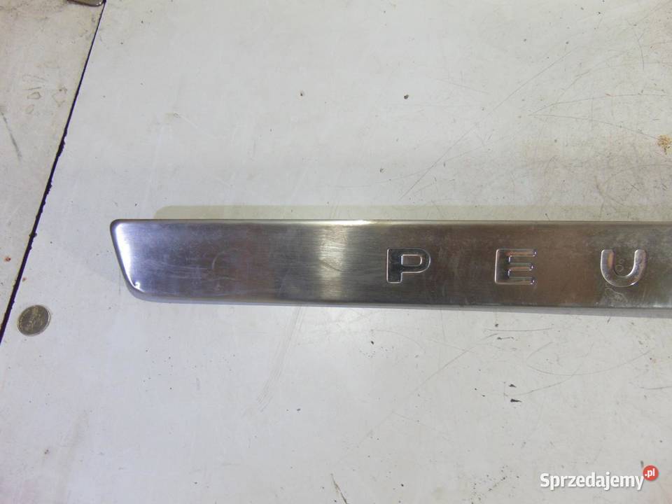 LISTWA NAKŁADKA PROGU PRAWA PEUGEOT 407 COUPE