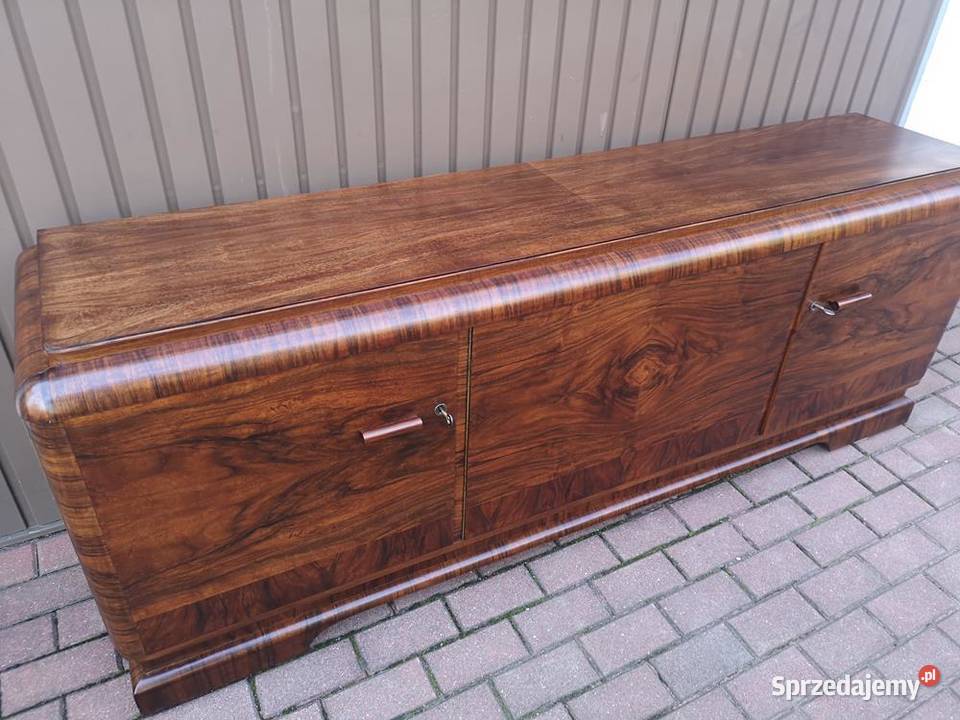 Komoda Szafka ARTDECO RTV Niska 201 Orzech Swarzędz