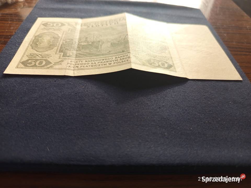 Banknot 50 złotych Seria BH Nakło nad Notecią