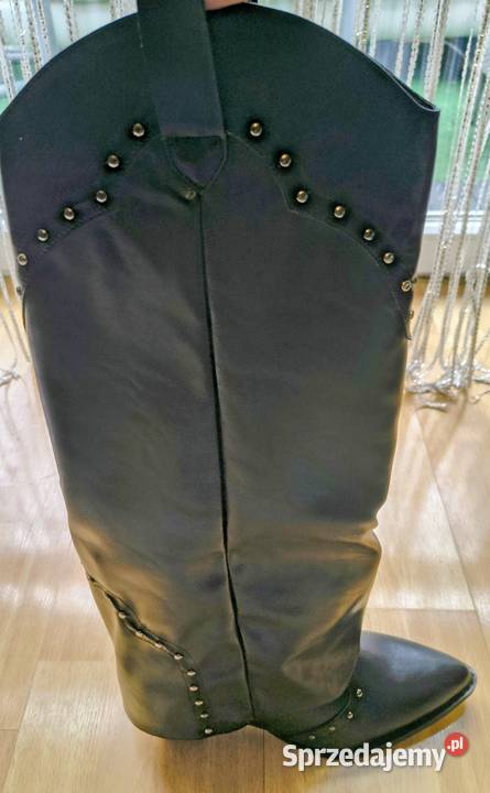 Damskie buty kozaki kowbojki małopolskie Wola Radziszowska sprzedam