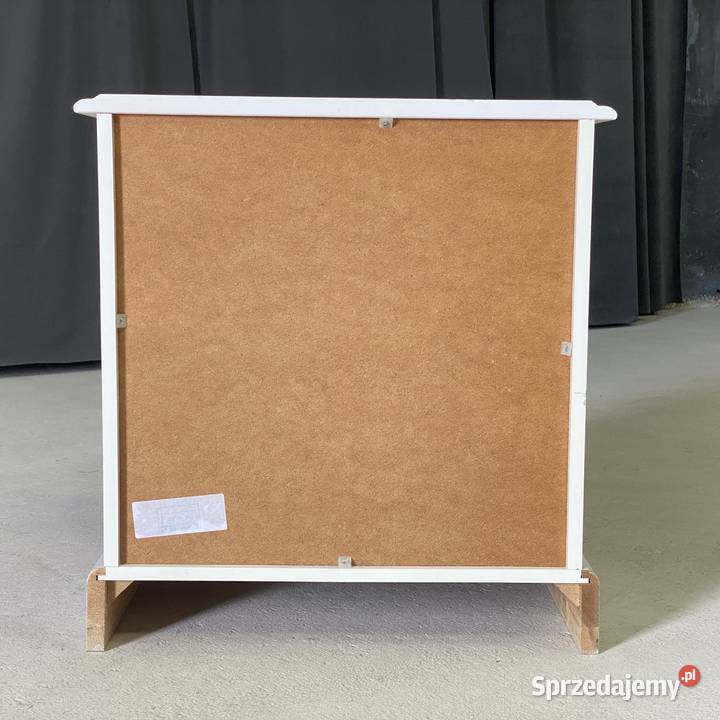 Biała szafka nocna 2 szuflady zachodniopomorskie Budno