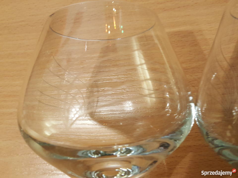KIELISZKI do koniaku kieliszek do brandy całość Złotniki