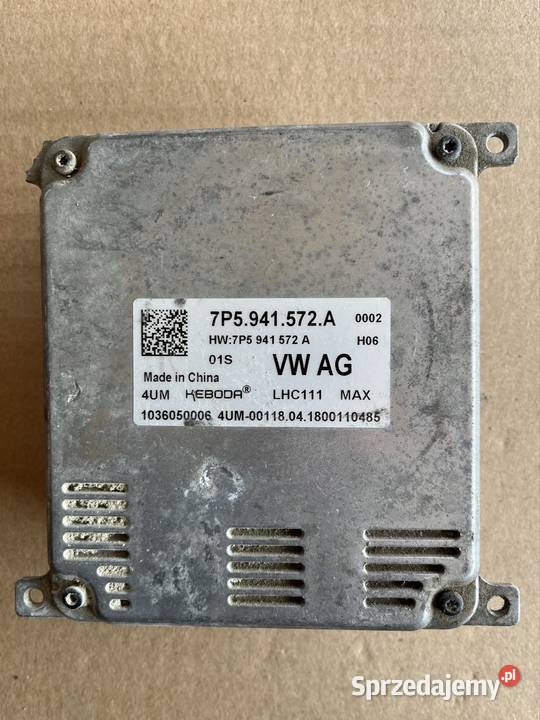 STEROWNIK LED DO VW GOLF VII 20122017 7P5941572A osobowe Pozostałe Motoryzacja