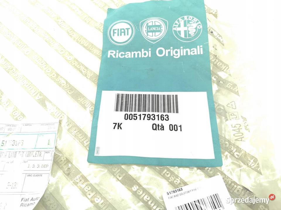 CHWYT POWIETRZA DO FILTRA FIAT BRAVO II 20072014