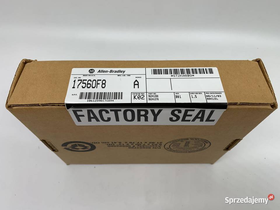 Allen Bradley 1756IF8 AO Module Series A