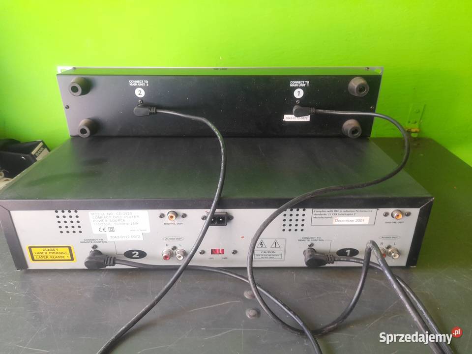 Podwójny odtwarzacz CD 2520 Odtwarzacze CD i MD dolnośląskie Oleśnica sprzedam