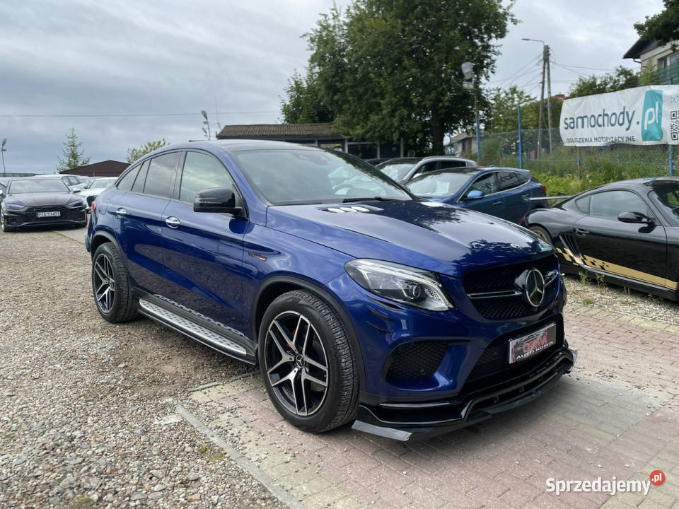 Mercedes GLE 43 AMG Coup43AMG 390 pak Maxton elektrycznie ustawiane fotele Gdańsk