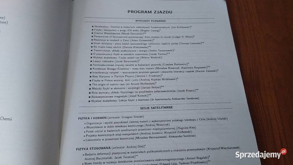 Materiały XXXV Zjazdu Fizyków Polskich Białystok pomorskie Gdańsk
