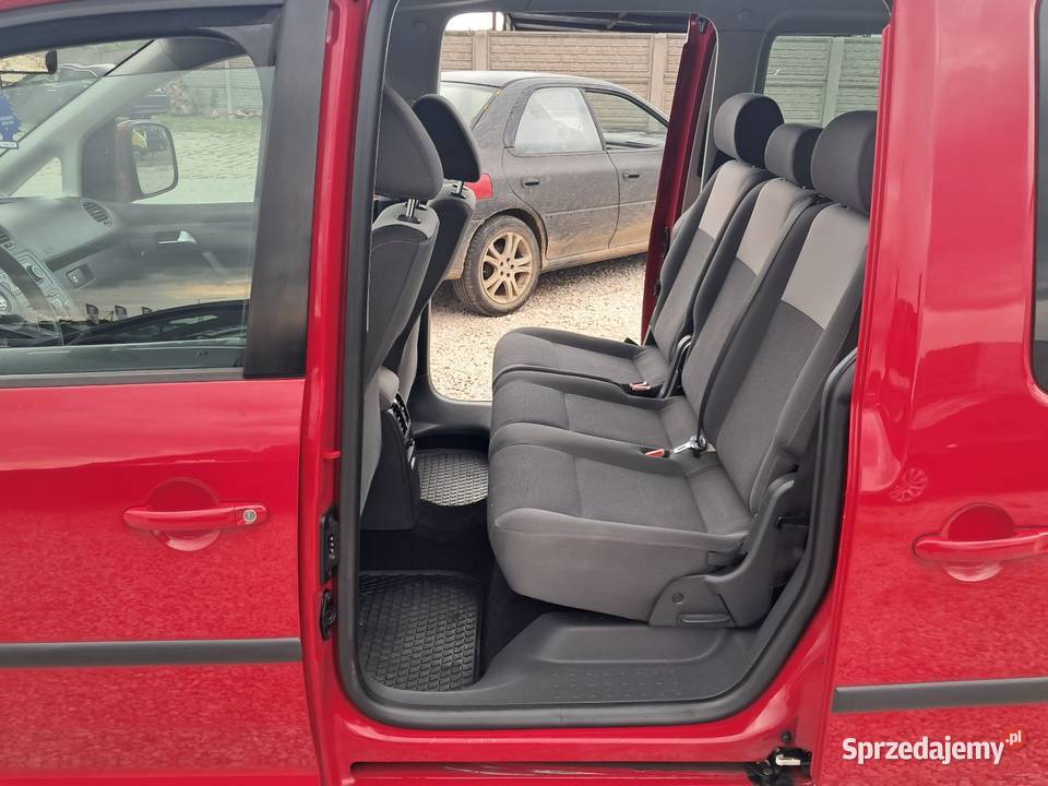 Vw Caddy 7 osób 2012 silnik 16TDI Klimatyzacja Chełmno