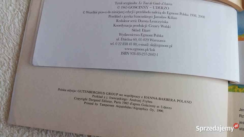 Asterix oryginalne Komiksy lata 90te Kubuś Książki i Podręczniki Płońsk