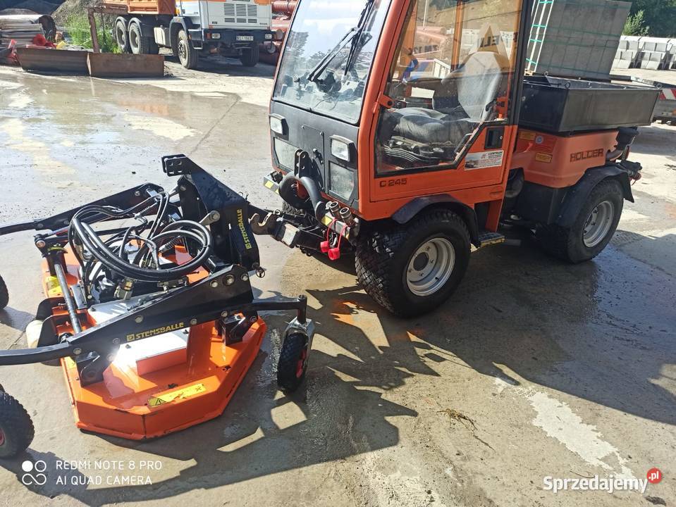 Traktor Komunalny Zamiatarka Holder Limanowa