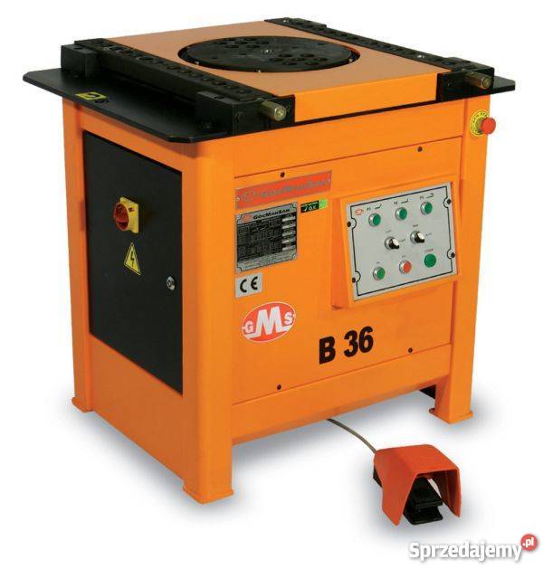 ZAGINARKA ELEKTRYCZNA DO PRĘTÓW ZBROJENIA DRUTU Warszawa