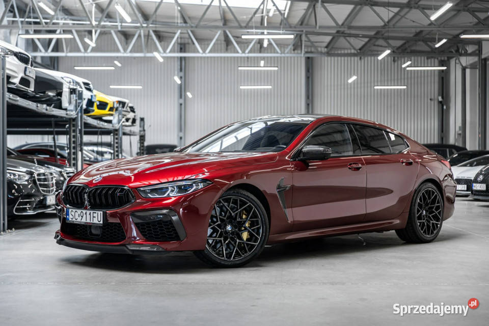 BMW M8 Competition Salon Polska Aventurine Red Węgrzce