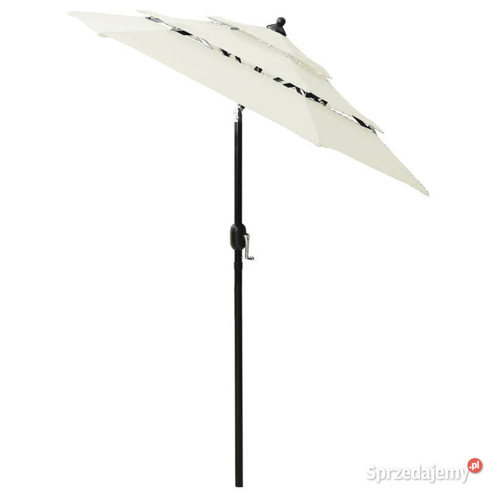 3poziomowy parasol na aluminiowym słupku Warszawa
