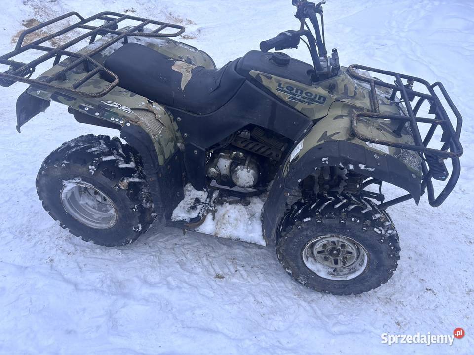 Quad loncin 250cc na wale kardana uszkodzony Tykocin
