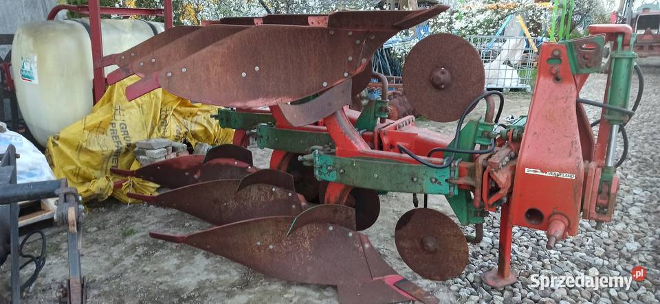 Pług Kverneland obrotowy 3 skiby Piotrków Trybunalski sprzedam