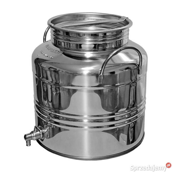 Bańka stal nierdzewna beczułka INOX antałek 15L śląskie Siemianowice Śląskie