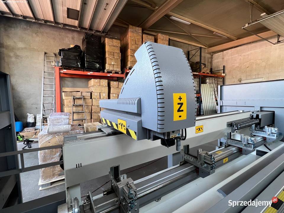 Centrum obróbcze do profili okiennych MEPAL Produkcja dolnośląskie Jelenia Góra