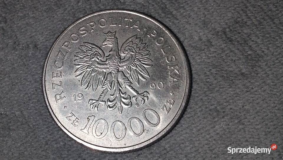 Monety PRL 2 solidarności z 1990 Kobierzyce