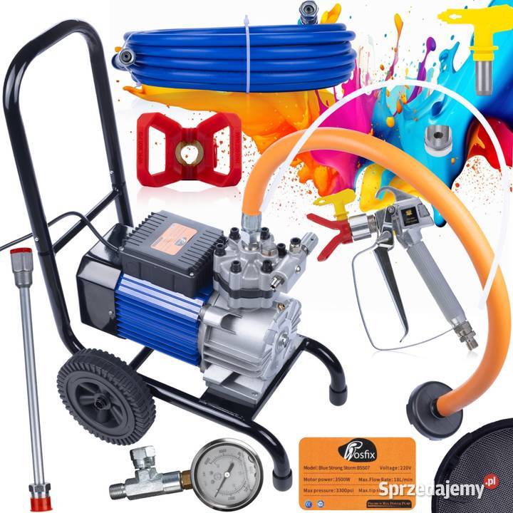 Agregat Malarski Rosfix Strong Storm 990 BSS07 Ludźmierz