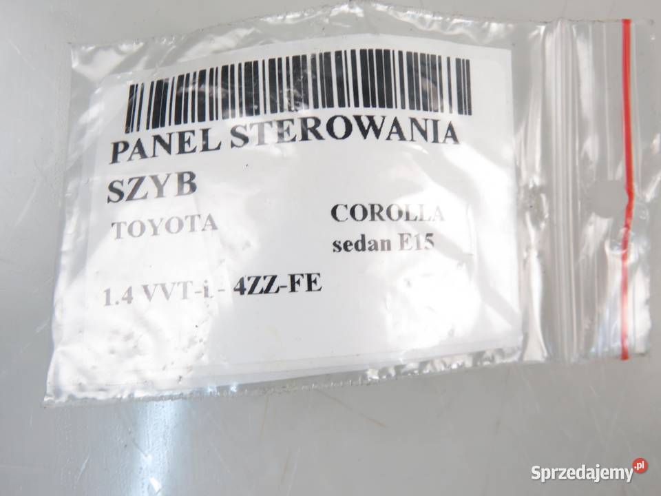 PANEL SZYB TOYOTA COROLLA E15 192835