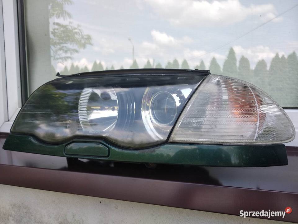 BMW E46 lampa przednia lewa xenon reflektor łódzkie Sieradz