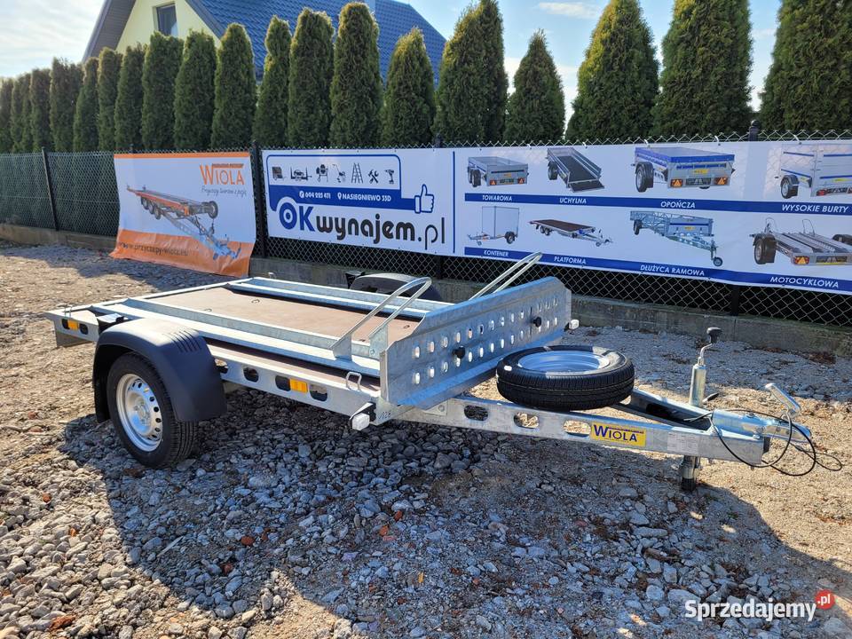 Wypożyczalnia Wynajem Laweta Motocyklowa WIOLA Nasiegniewo