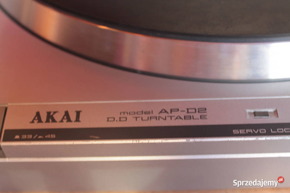 Gramofon Akai APD2 napęd bezpośredni bez igły Gramofony Toruń