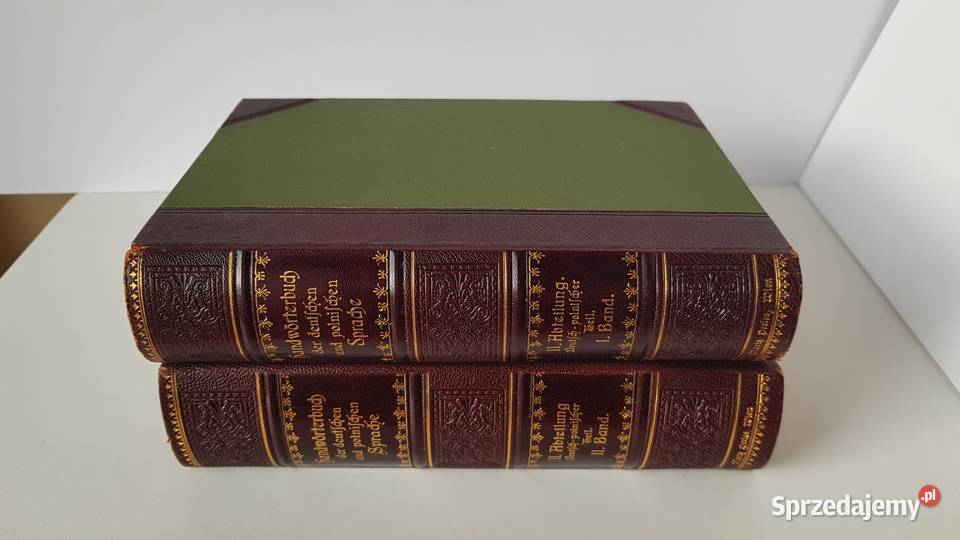 Stary słownik języka polskiego i niemieckiego śląskie Dąbrowa Górnicza