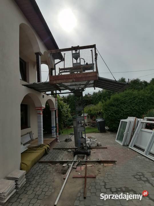 Winda budowlana GEDA 500z podnośnik Łomża