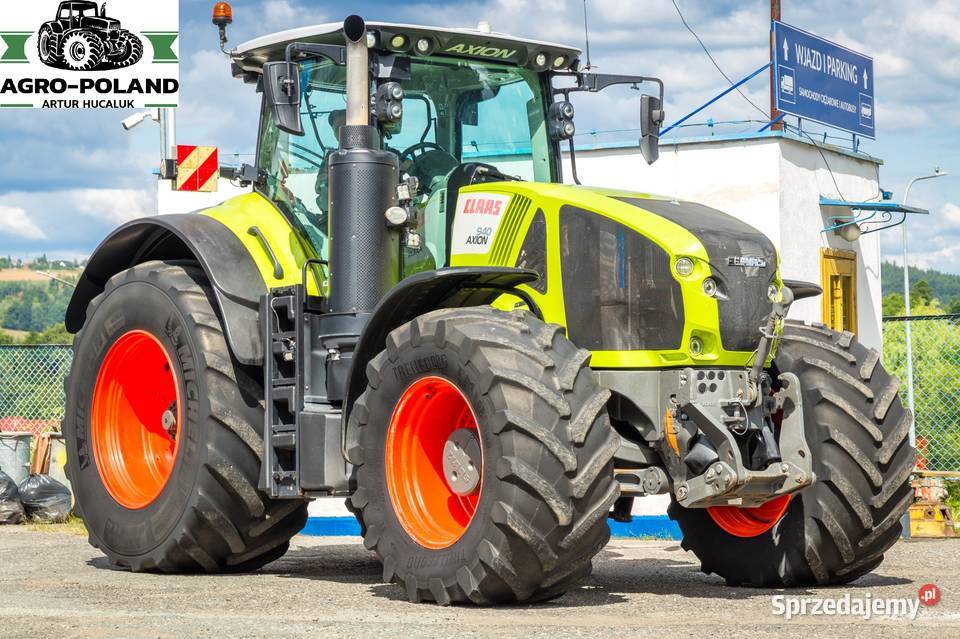 Ciągnik rolniczy CLAAS AXION 940 2018 56 H GPS Ciągniki Kudowa-Zdrój