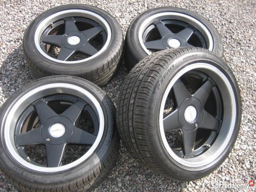 BMW AlUFELGI 17 x 10 AZEV A oz bbs BMW e39 e34