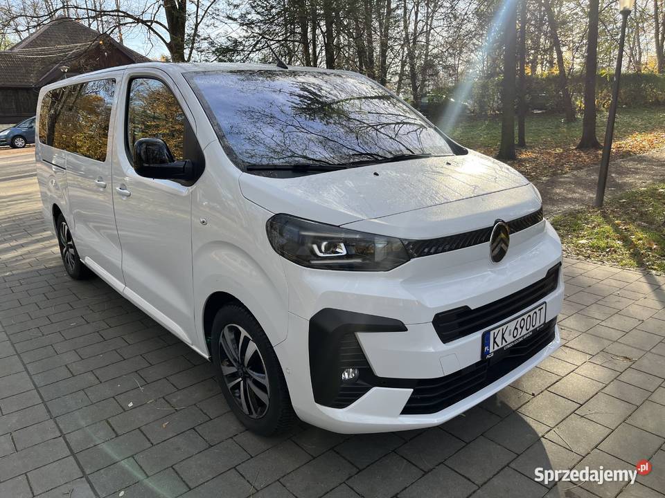 CITROEN SPACETOURER 20HDI AUTOMAT 9 MIEJSC 2024 19400km małopolskie Kraków sprzedam
