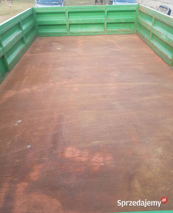 Sanok D 46 wywrotka zarejestrowana Przyczepy rolnicze wielkopolskie Pleszew