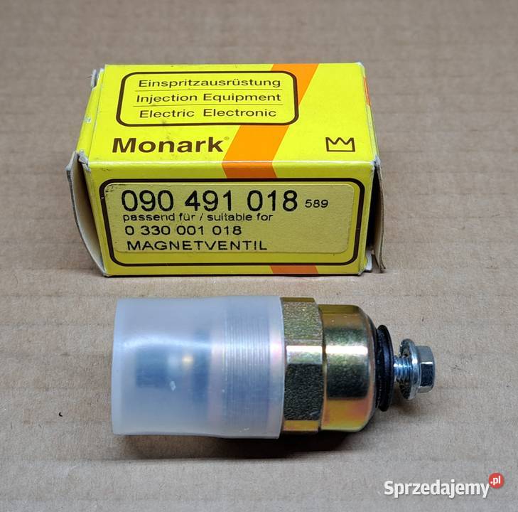 ELEKTROZAWÓR POMPY WTRYSKOWEJ MONRAK 090491018 osobowe